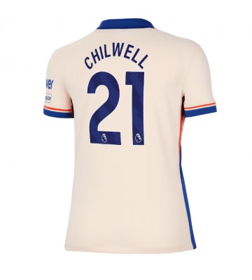 Chelsea Ben Chilwell #21 Segunda Equipación Mujer 2024-25 Manga Corta